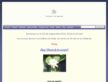 Tablet Screenshot of angela-biancofiore.net